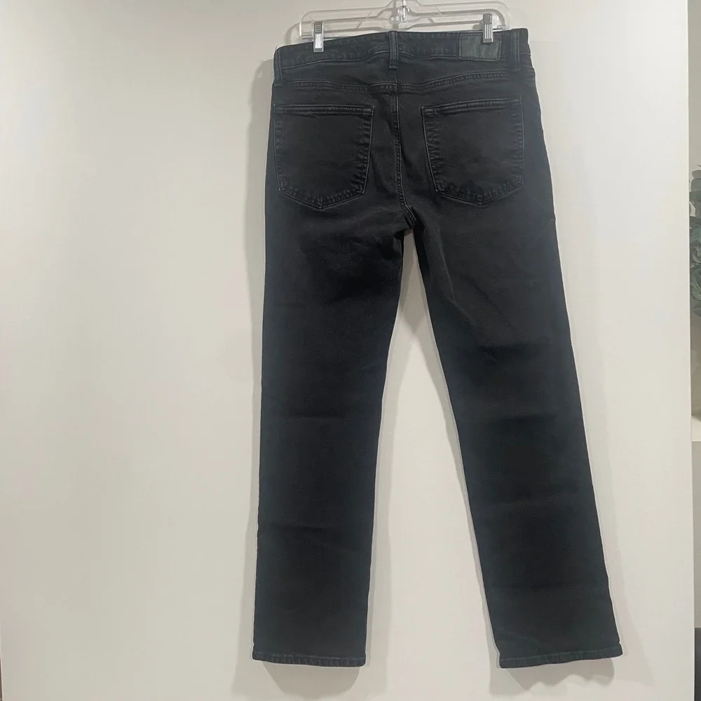 American Eagle Airflex+ Original Bootcut Jeans Mens 32x34 Black Denim Stretch